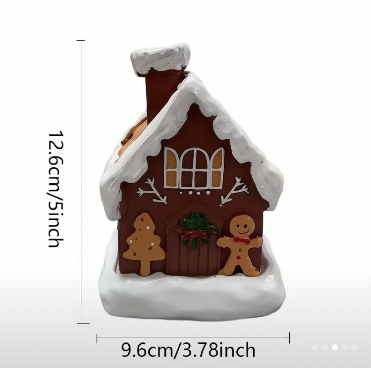 Kahverengi Ev Tütsü Silikon Kalıp – KS3367 Kahverengi Ev Tütsü Silikon Kalıp – KS3367