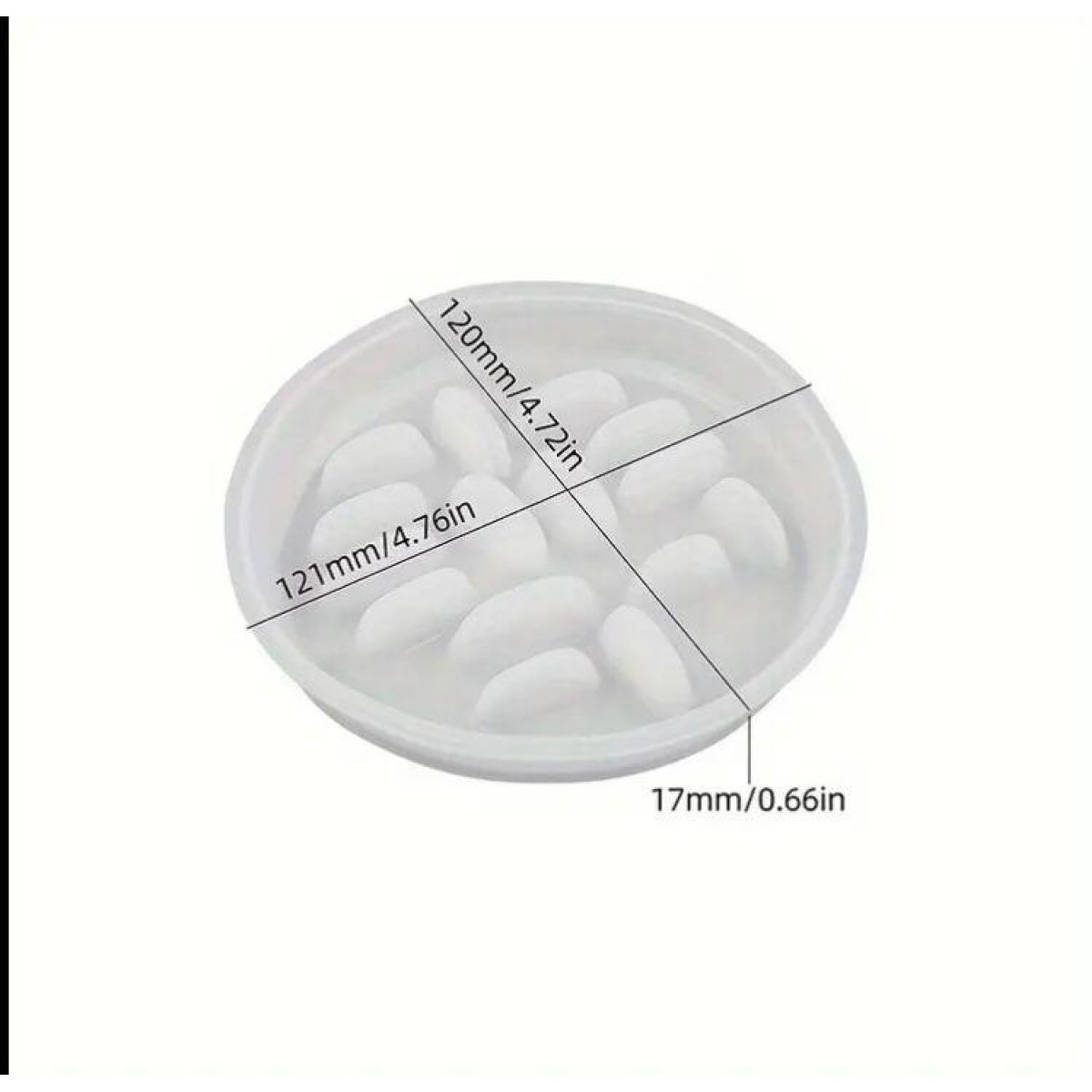 Takı & Yüzük Düzenleyici Silikon Kalıp – 12cm – KS3329