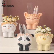 4lü Takım Saksı Silikon Kalıp- HD1834