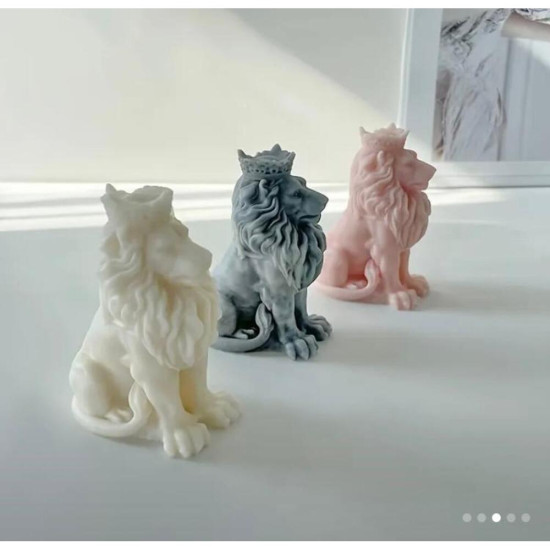 Aslan Mum Kalıbı Silikon Kalıp - KS3102