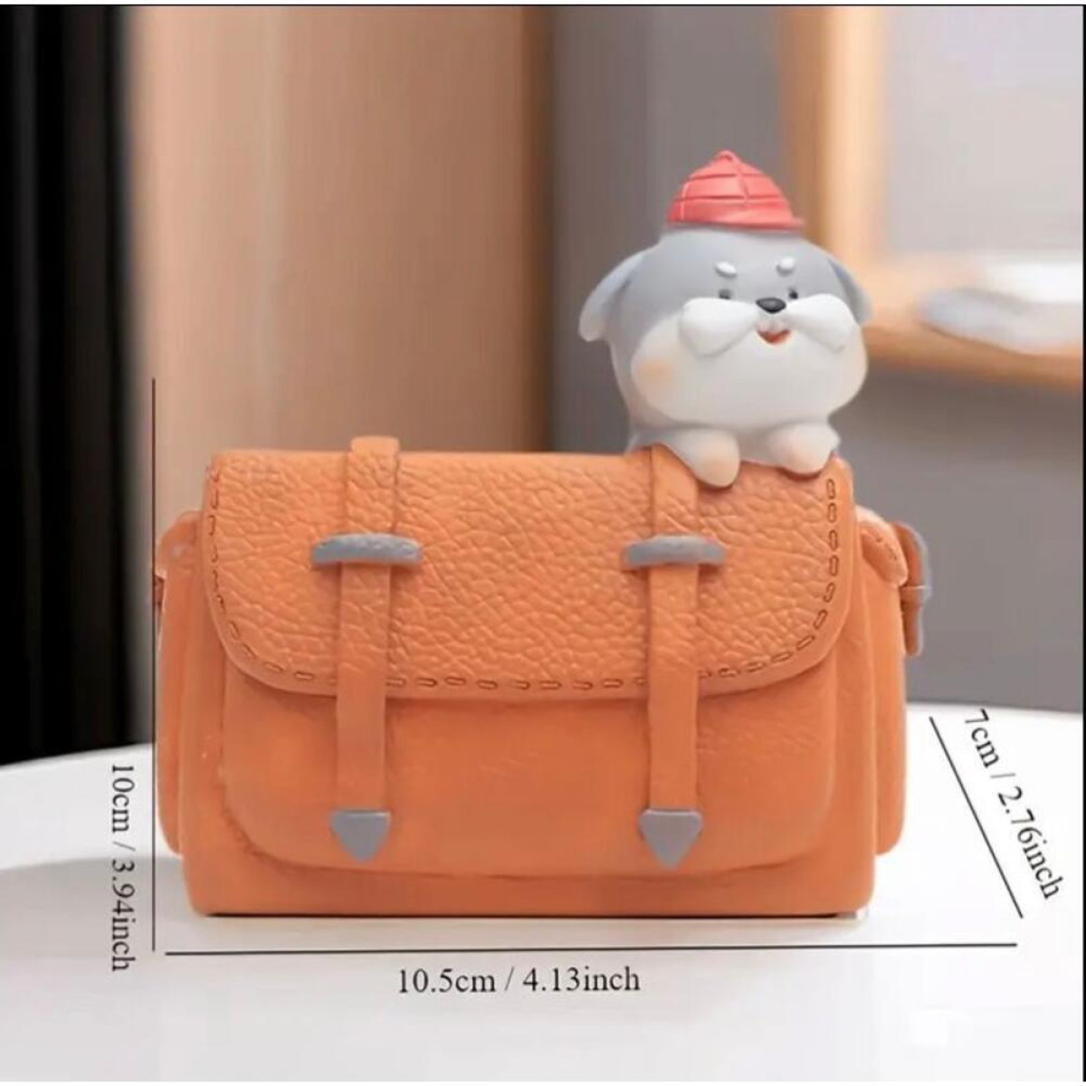 Çanta Kalemlik Saksı Köpekli Model Silikon Kalıp - KS3193