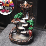 Dağlı Şelale Geri Akış Tütsülük Silikon Kalıp - HD1687