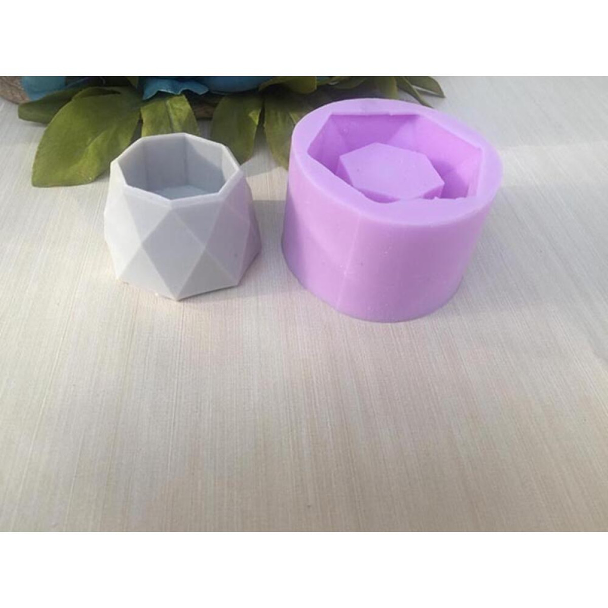 Geometrik Saksı Silikon Kalıp 3x5-2.5cm- HD1160 Geometrik Saksı Silikon Kalıp 3x5-2.5cm- HD1160