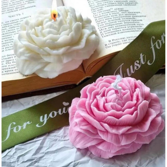 Gül Mum Silikon Kalıp - HD1958