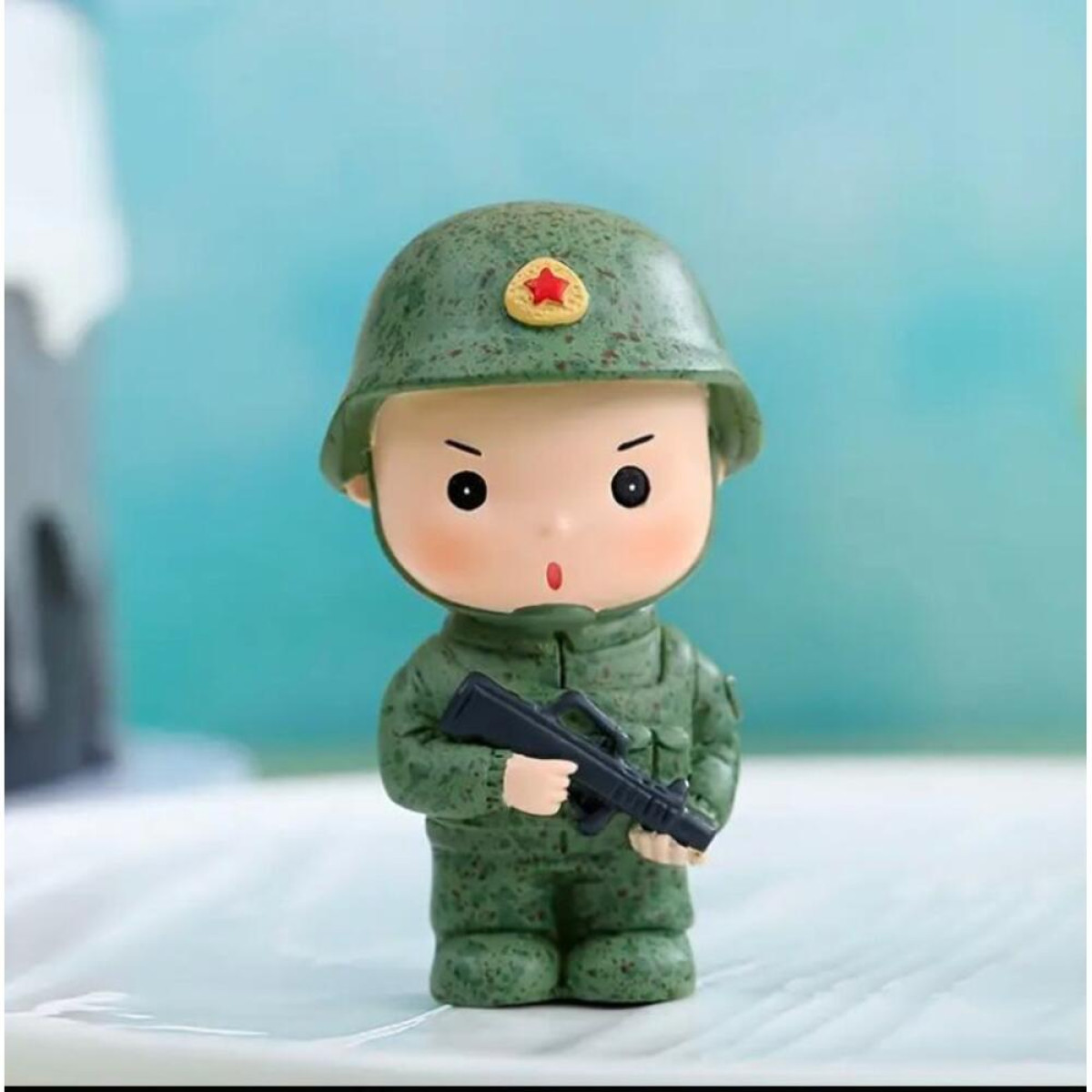 Karacı Asker Meslek Modelleri Silikon Kalıp -KS3089