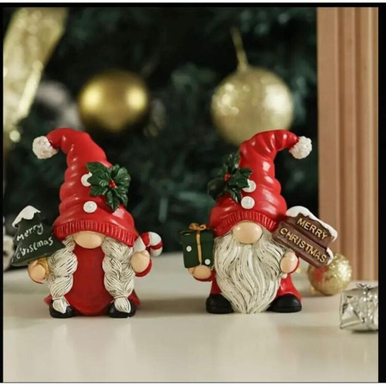 Kız Erkek Cüce Takım Merry Christmas Silikon Kalıp-KS3050