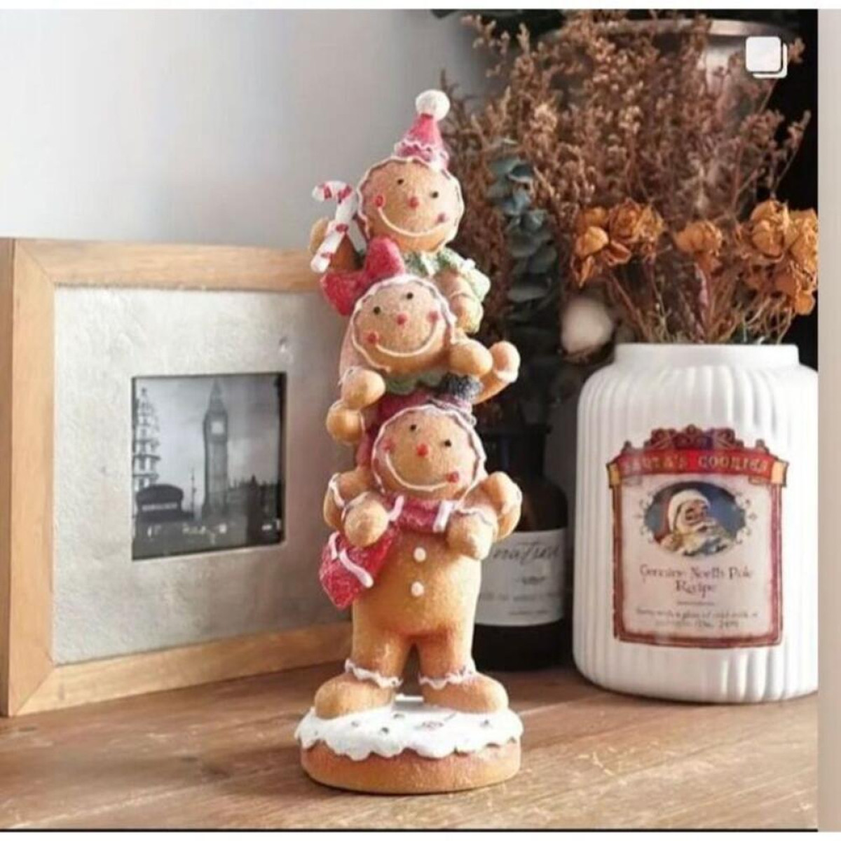 Kurabiye Bebekler Üst Üste 3Lü Silikon Kalıp -KS3002