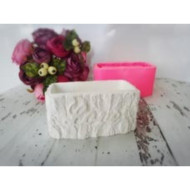 Kütük Saksı Silikon Kalıp - HD0532