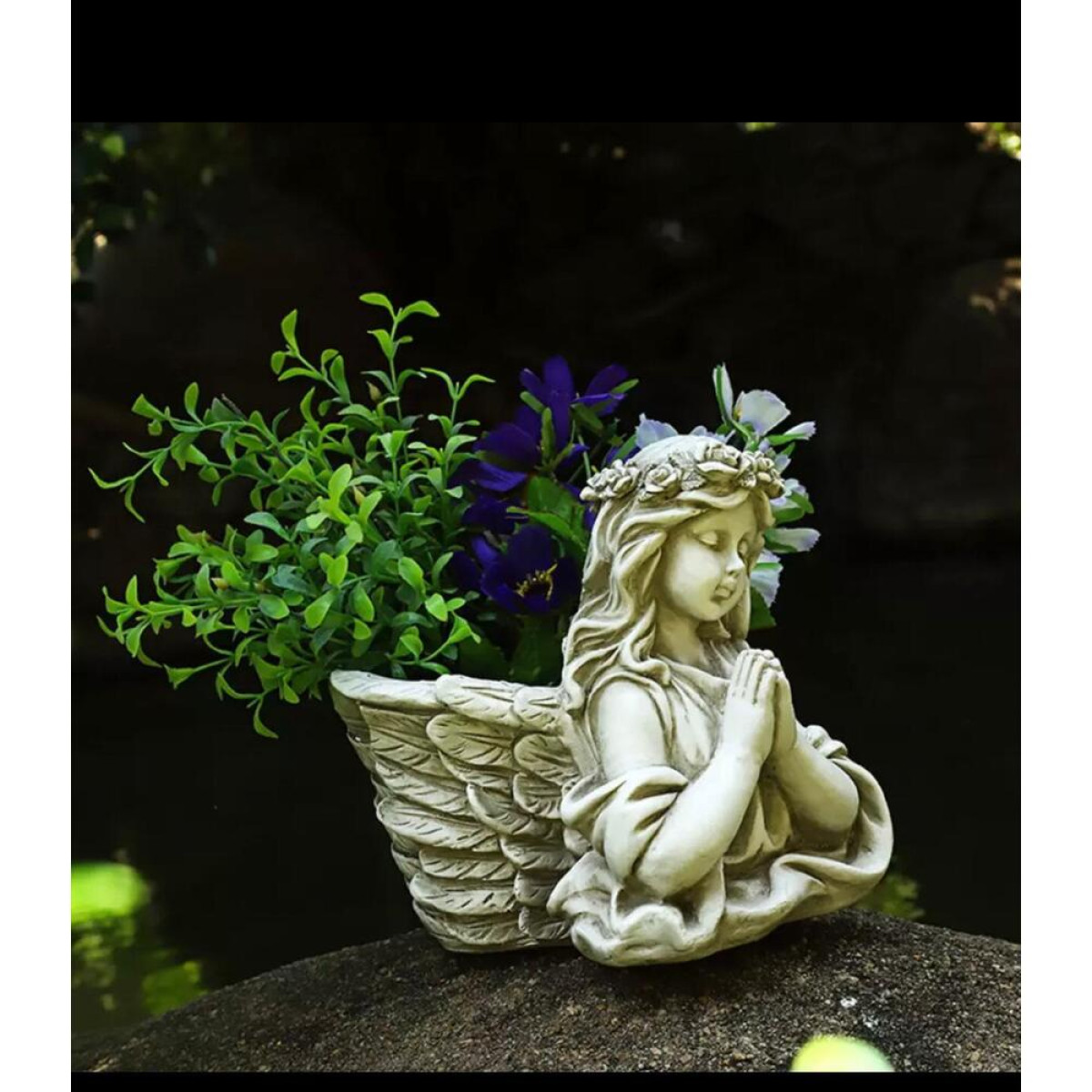 Melek Saksı 27Cm Silikon Kalıp - HD1634