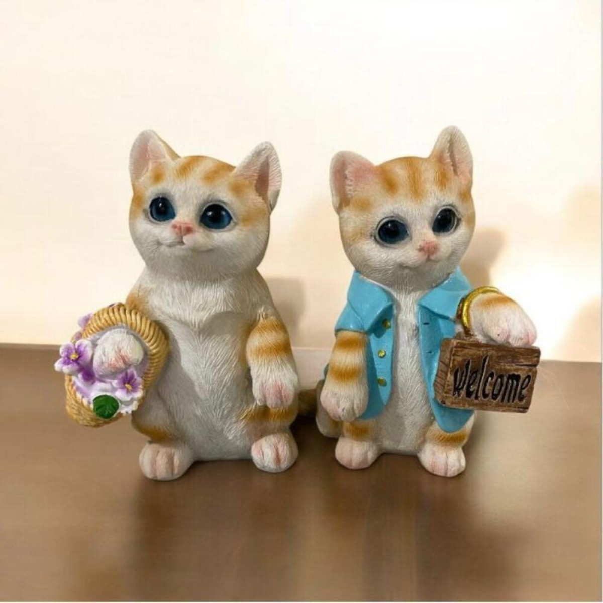 Mini Kedi İkili Takım Silikon Kalıp - KS3034