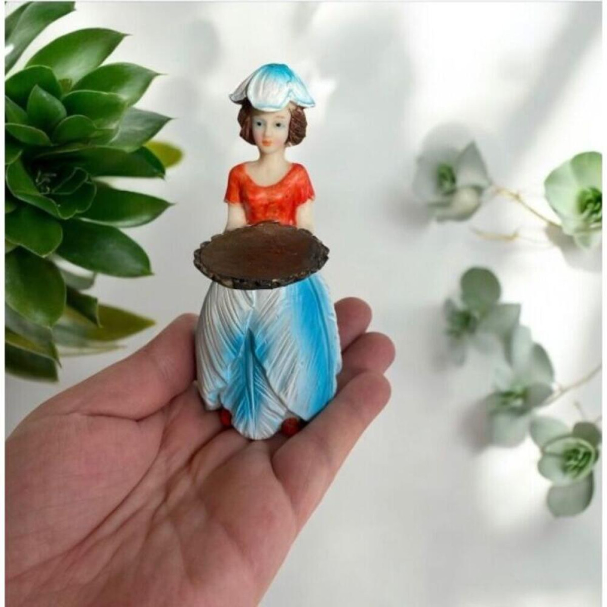 Mini Lokumcu Kız Silikon Kalıp -KS3053