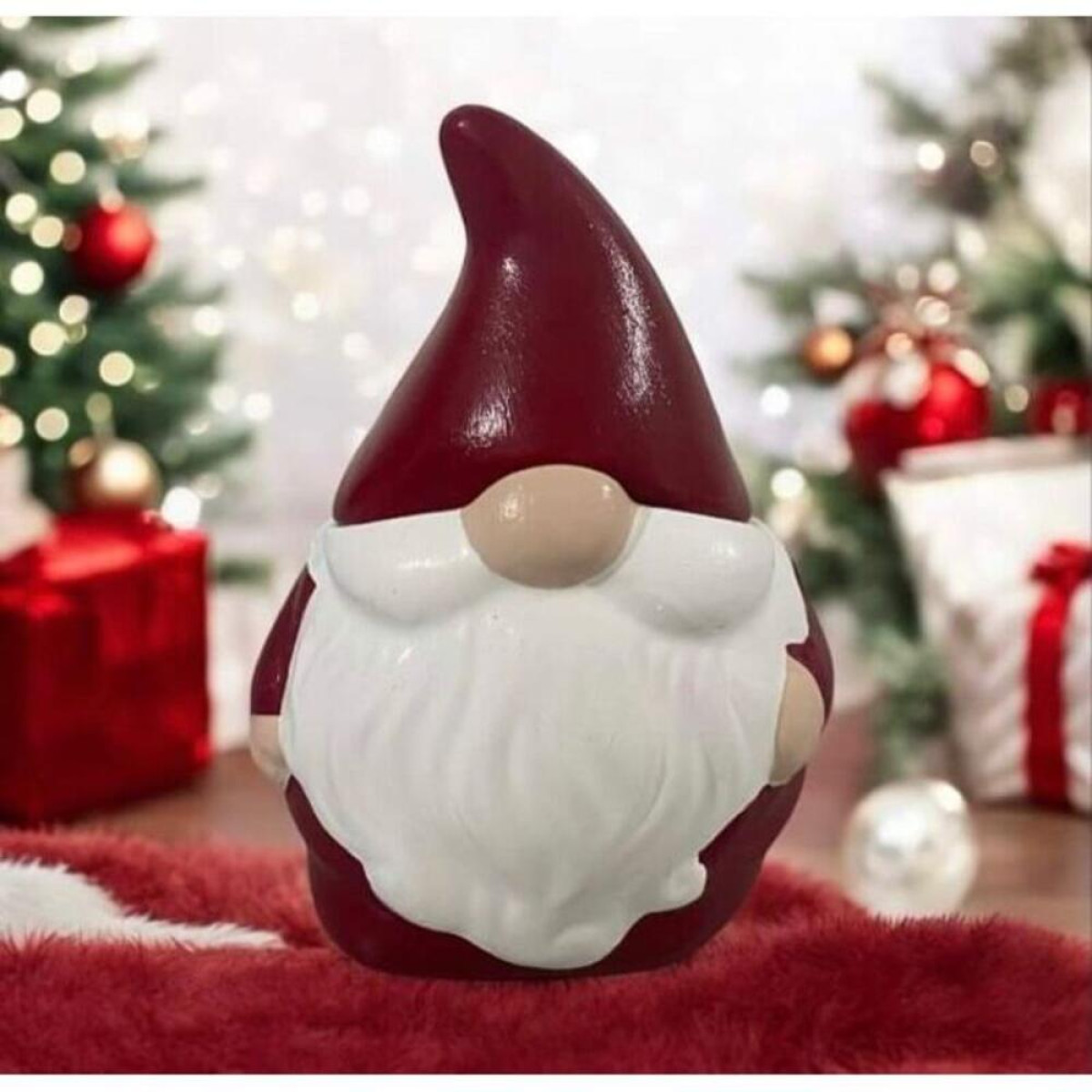 Noel Baba Kapaklı Kutu Silikon Kalıp -KS3054