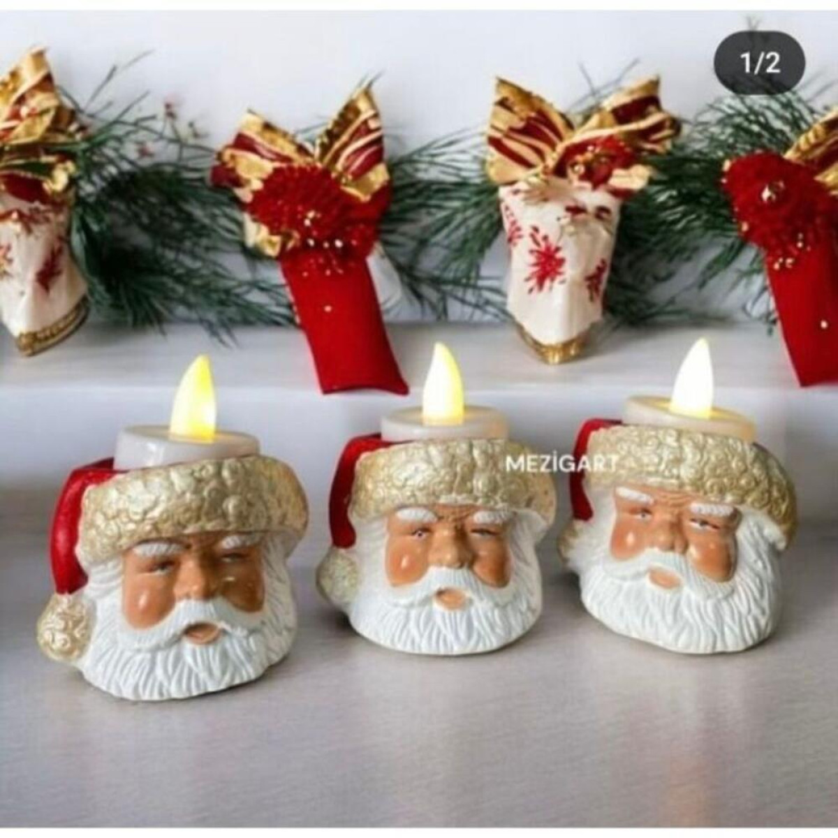 Noel Baba Mumluk Silikon Kalıp -KS3055