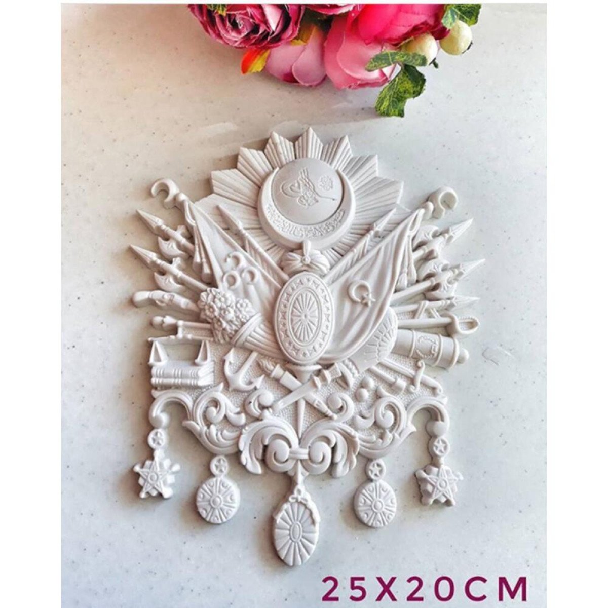 Osmanlı Tuğra Silikon Kalıp - HD0949