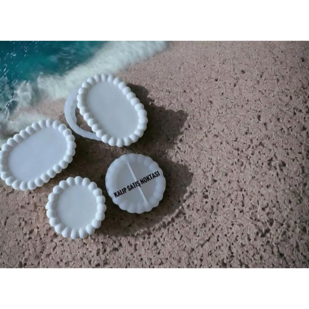 Oval Pon Pon Tepsi Silikon Kalıp - HD1992