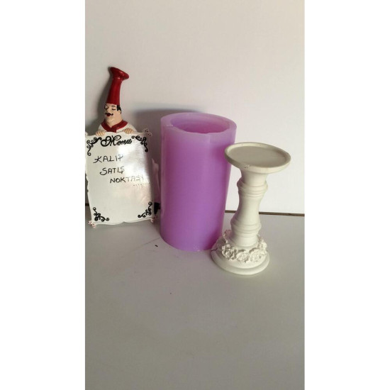 Şamdan Silikon Kalıp - HD1439