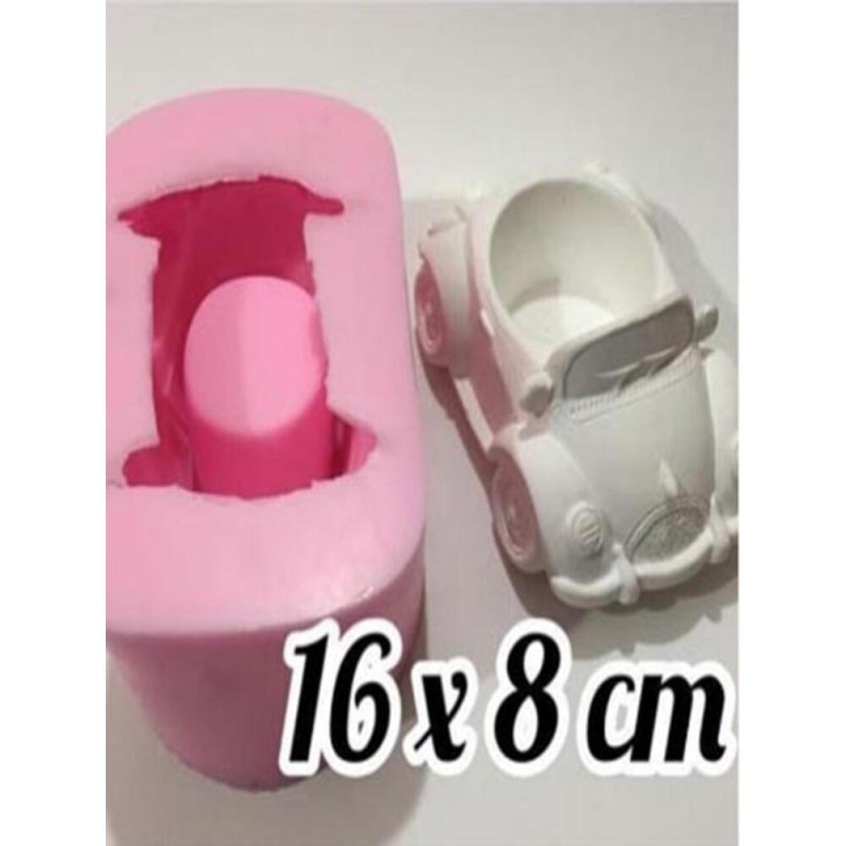 Silikon Kalıp Sukulent Saksı Spor Araba - HD1087