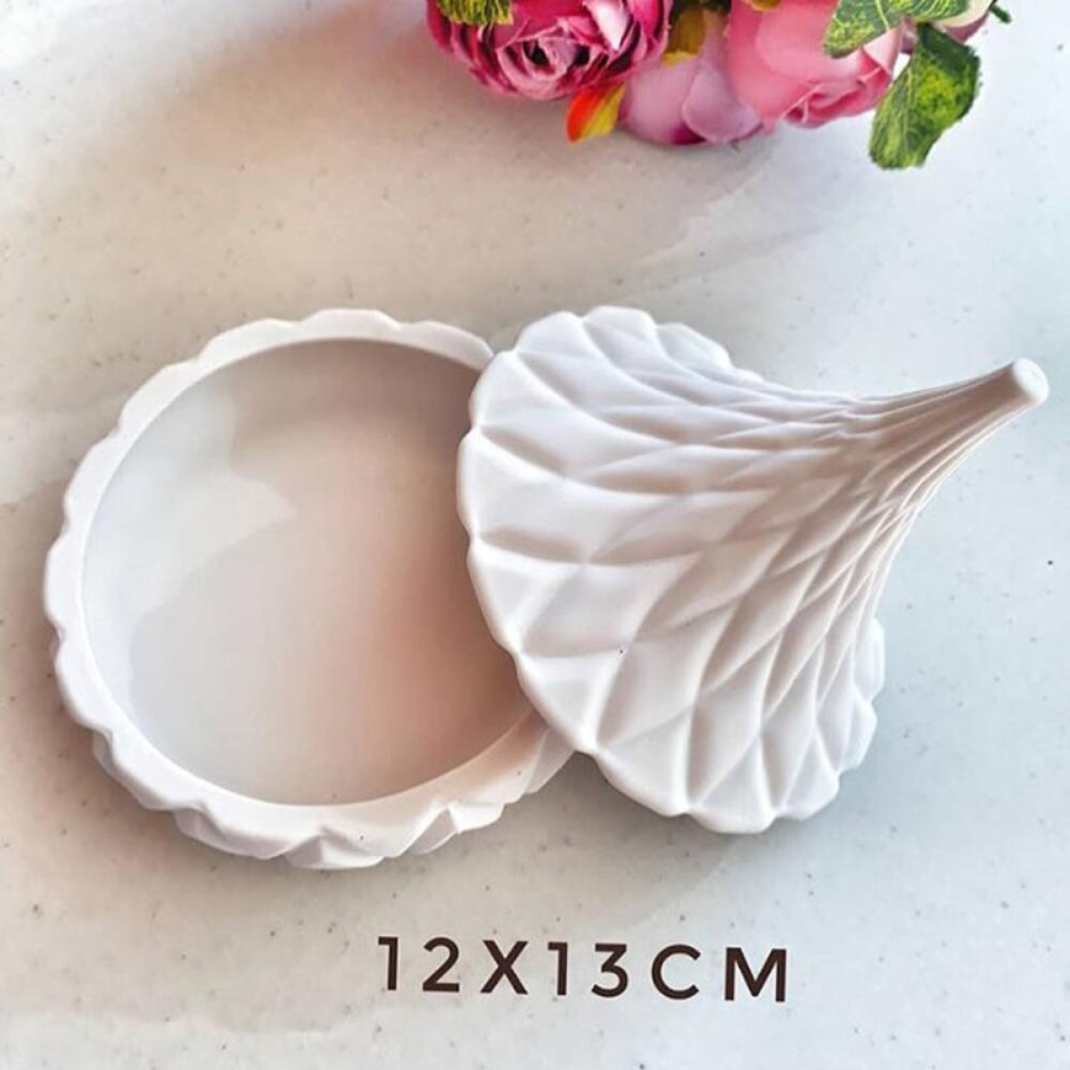 Sivri Kapaklı Takı Kutusu Silikon Kalıp - HD0981