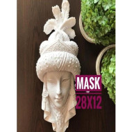 Tül Şapkalı Maske Silikon Kalıp- HD1092