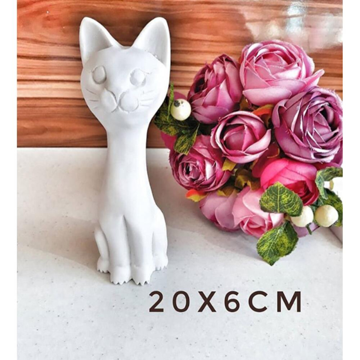 Uzun Kedi Silikon Kalıp - HD0970