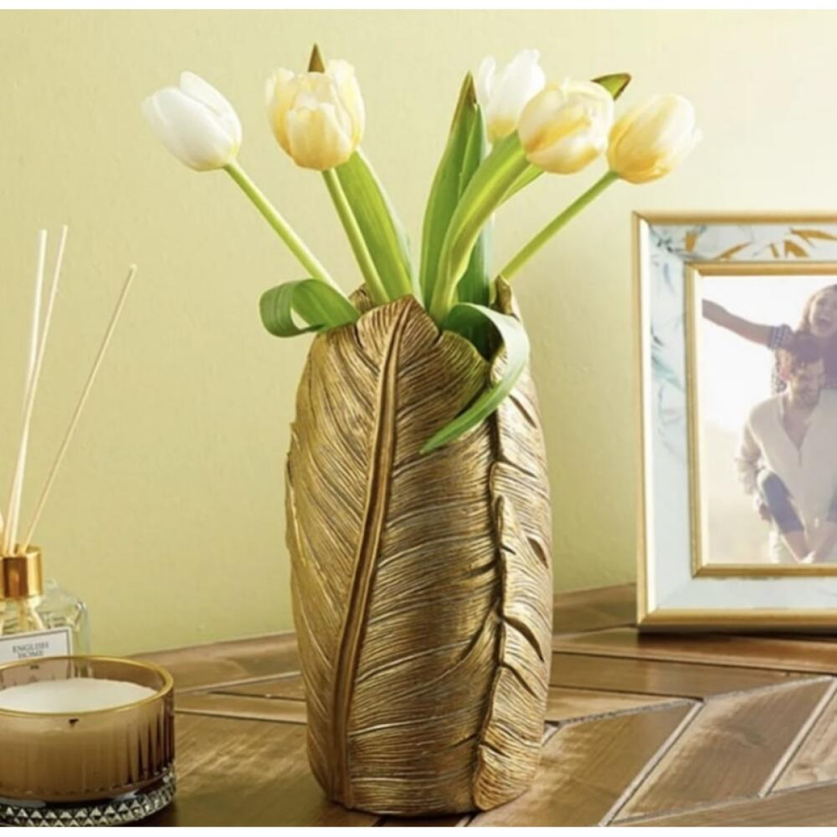 Yapraklı Vazo Silikon Kalıp - HD1797