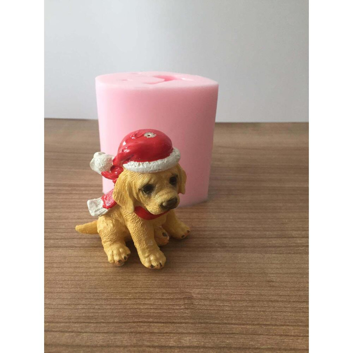 Yılbaşı Köpek Silikon Kalıp - HD1201