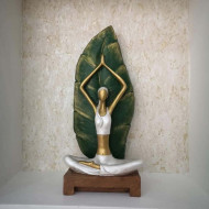 Yogacı Kız Biblo Silikon Kalıp - HD1330