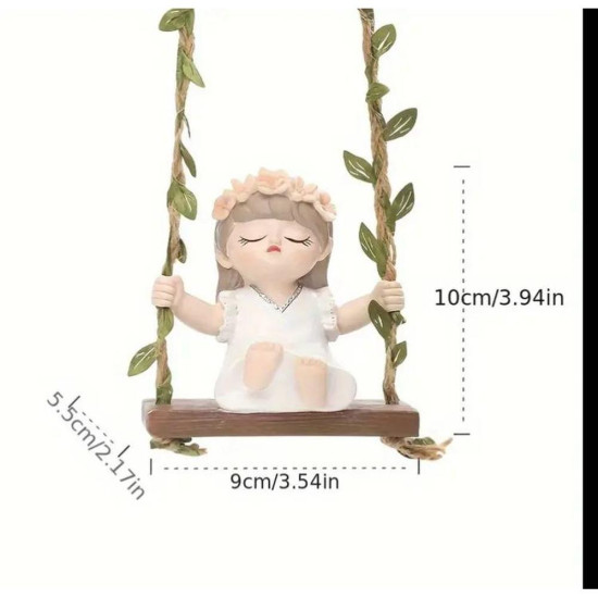 İpte Sallanan Kız Silikon Kalıp