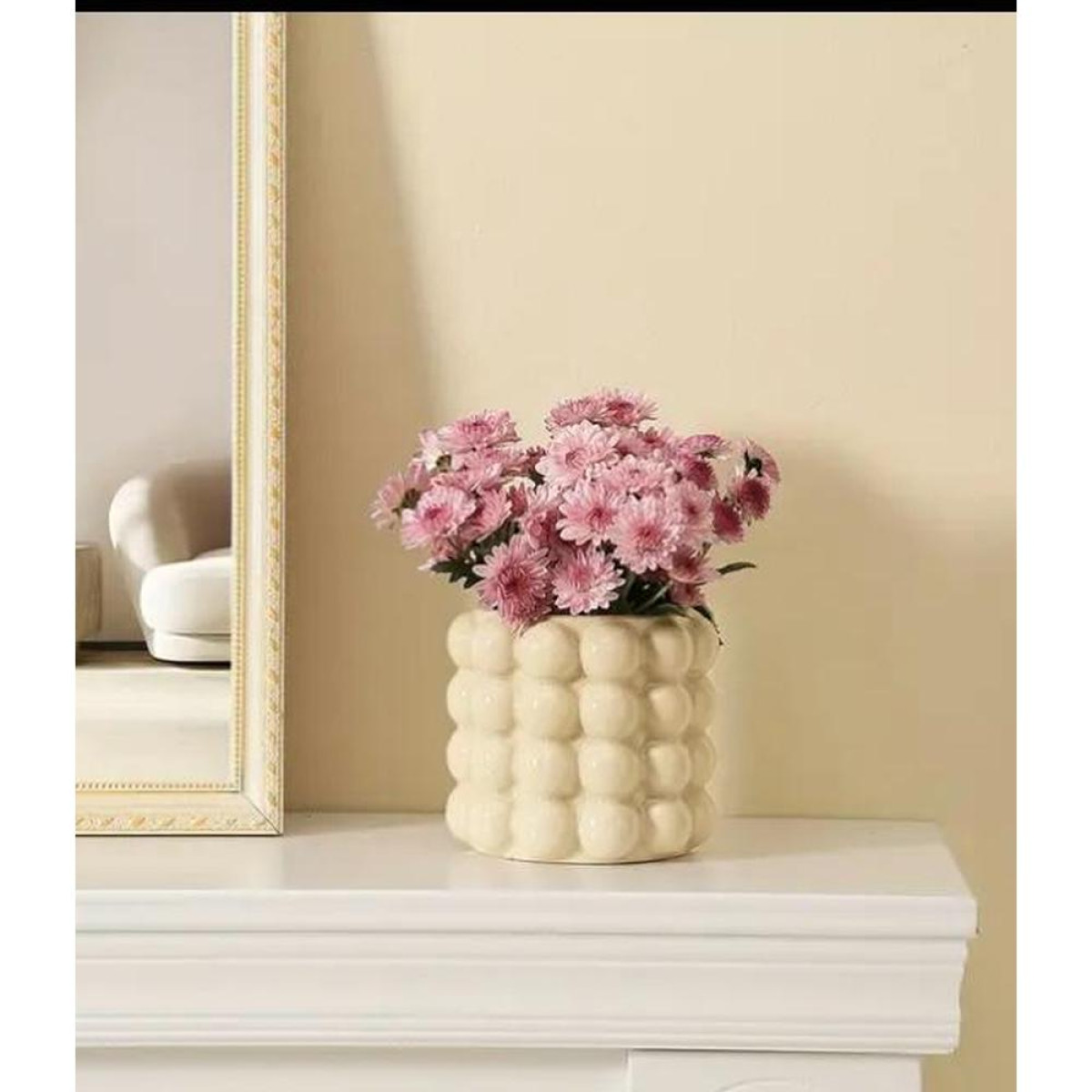 Ponpon Kaşıklık Saksı Silikon Kalıp