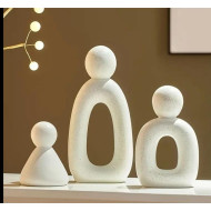 Soyut Biblo Silikon Kalıp Aile Takımı