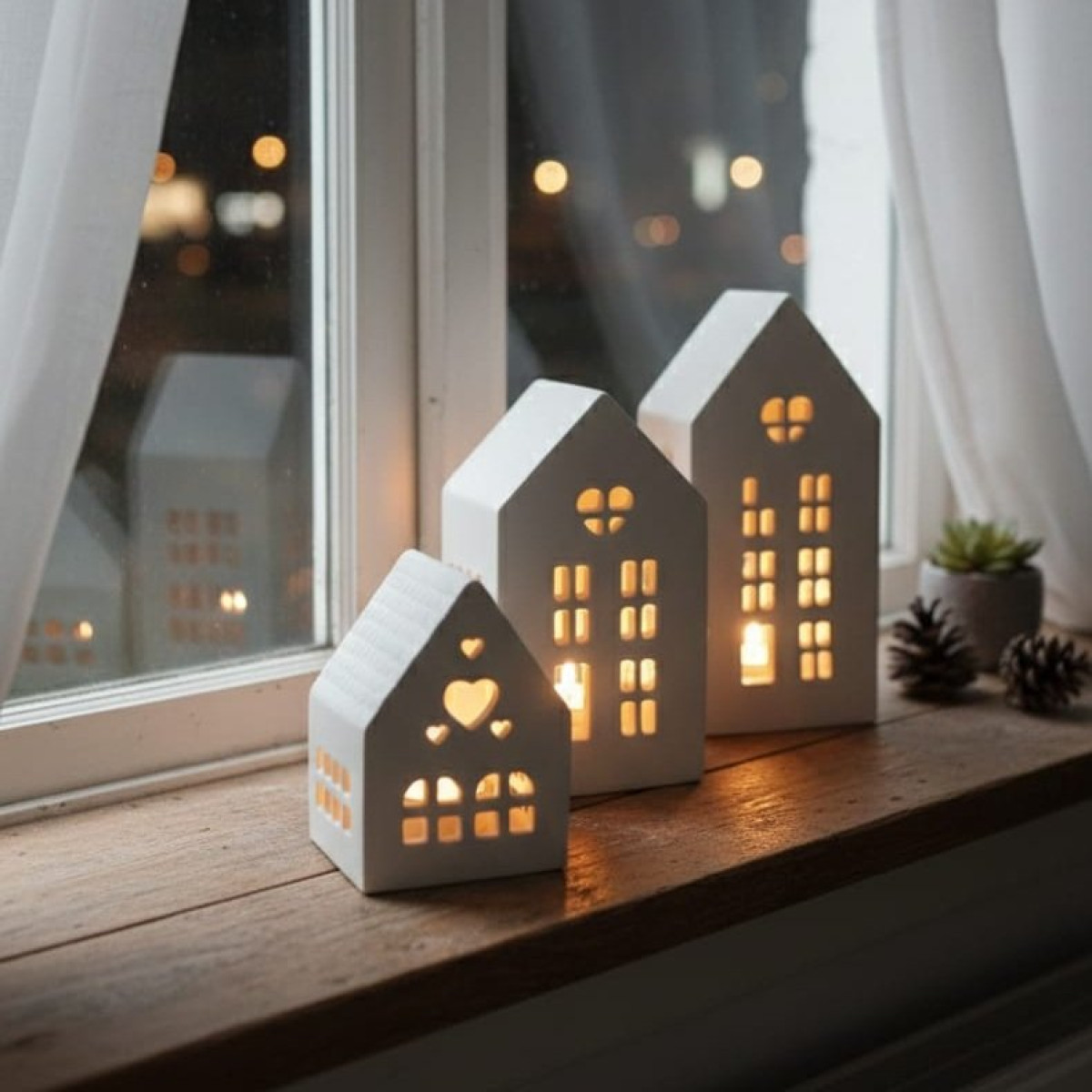 3Lü Ev Mumluk Silikon Kalıp KS3429