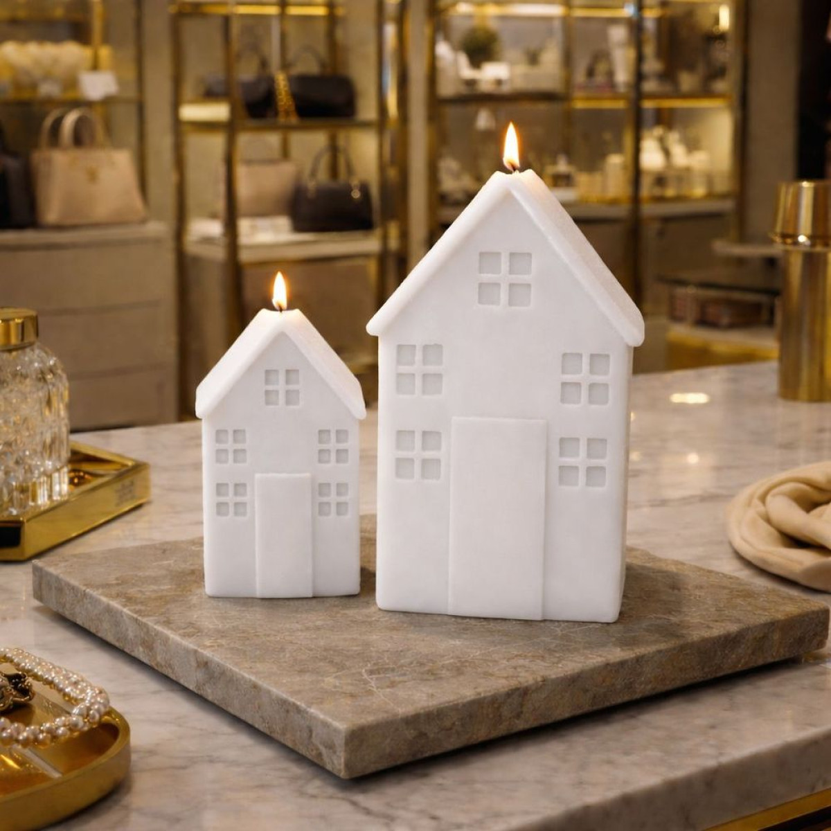 KS3673 Ev Mum 2li Set Silikon Kalıbı