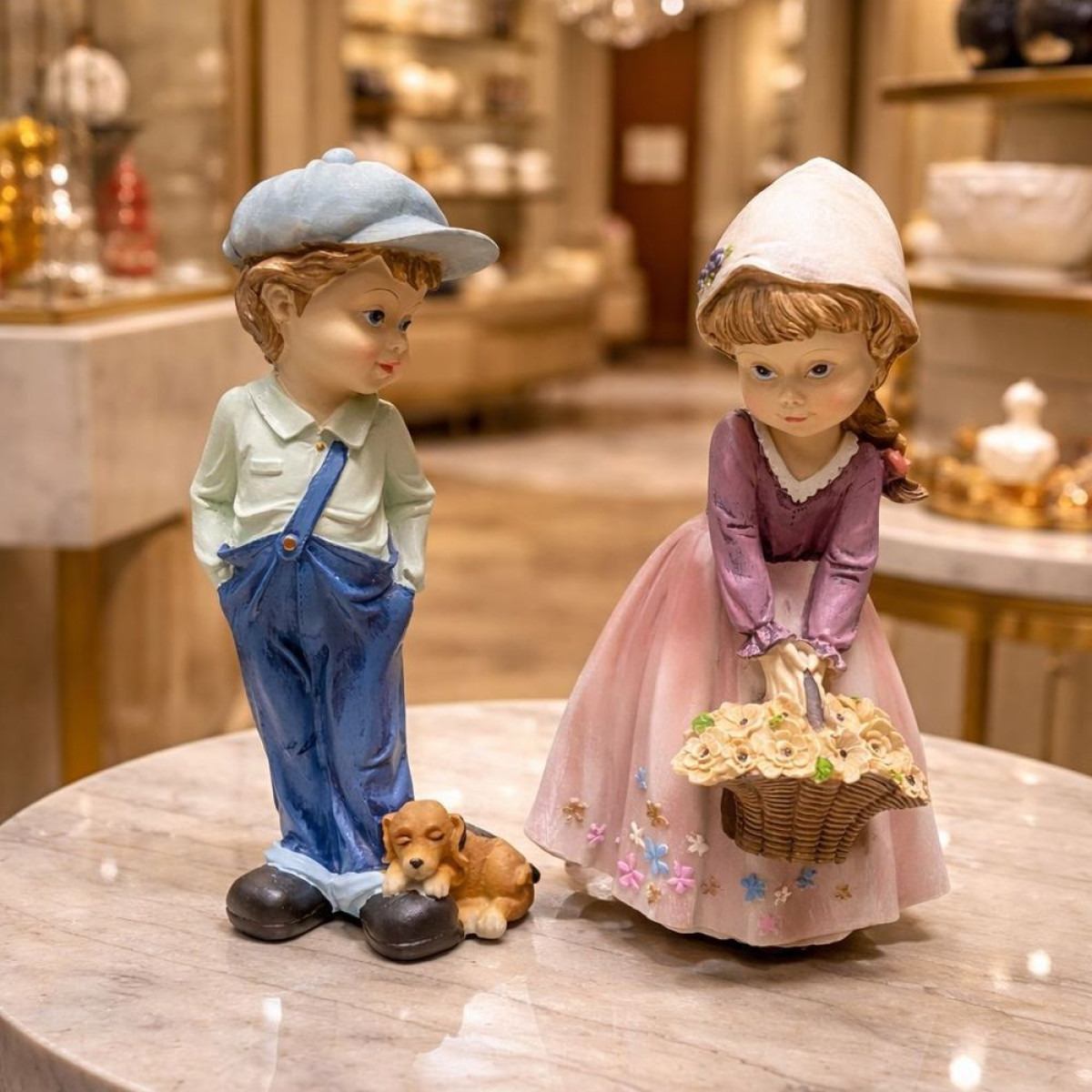KS3718 Nostaljik Kız Erkek 2li Set Silikon Kalıbı