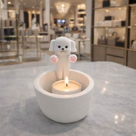 KS3738 Isınan Köpek Mumluk Silikon Kalıbı