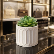 KS3749 Sütun Görünüm Sukulent Saksı Silikon Kalıbı