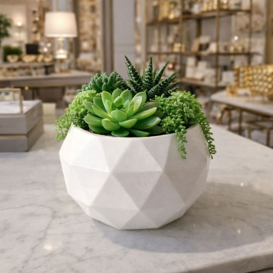 KS3750 Geometrik Sukulent Saksı Silikon Kalıbı KS3750 Geometrik Sukulent Saksı Silikon Kalıbı