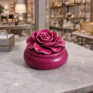 KS3755 Gül Kapaklı Takı Kutusu Silikon Kalıbı