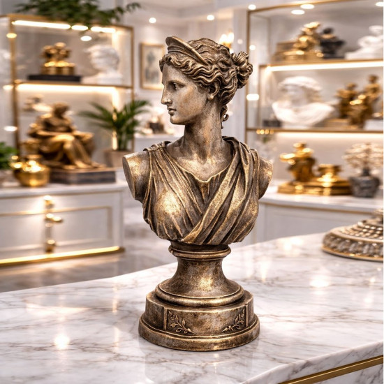 Artemis (Diana) Büst 15cm Silikon Kalıp KS3630