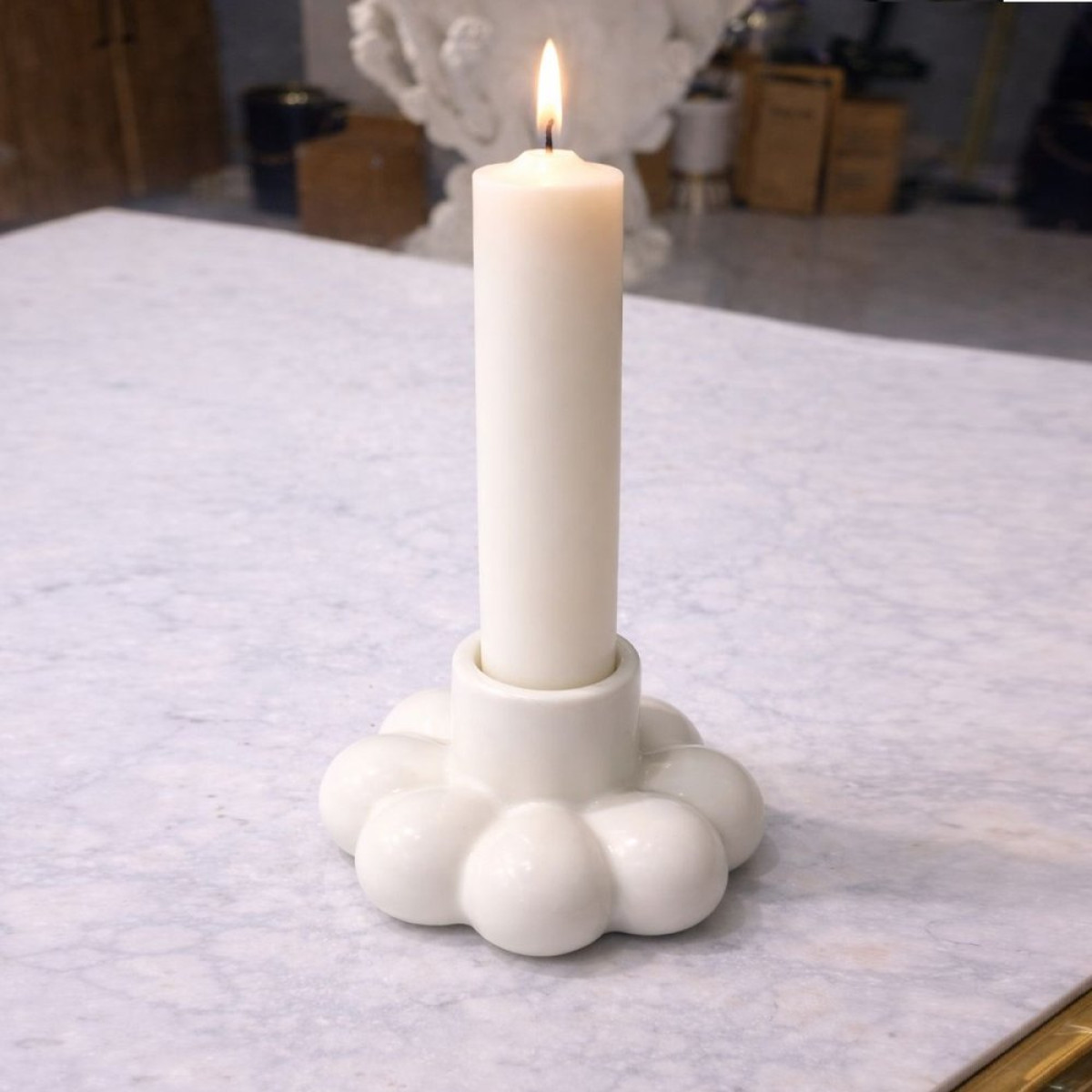 Bubble Papatya Mumluk Silikon Kalıp KS3572