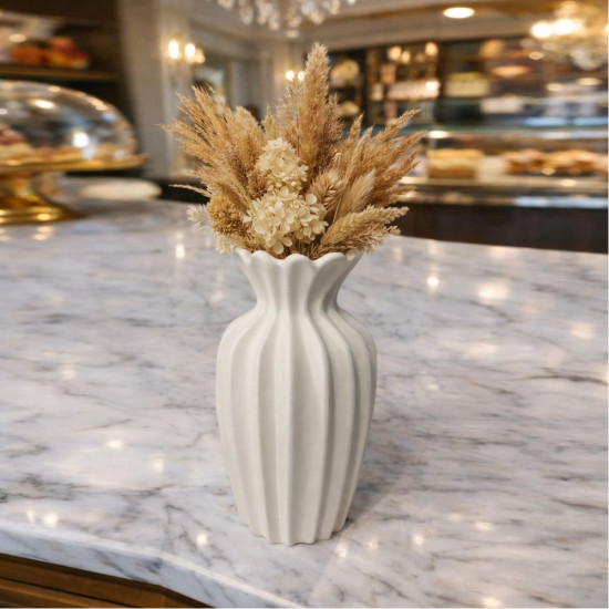 Çizgili Vazo Silikon Kalıp KS3587