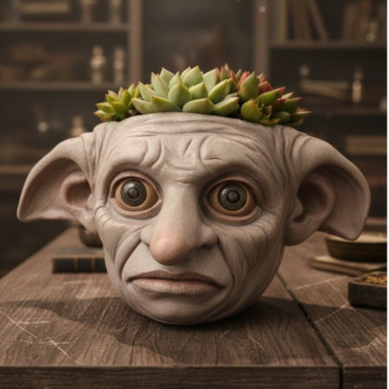 Dobby Cin Saksı Silikon Kalıp KS3621