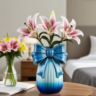 Fiyonklu Vazo Silikon Kalıp KS3372