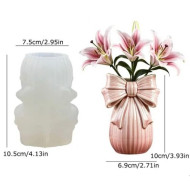 Fiyonklu Vazo Silikon Kalıp KS3372