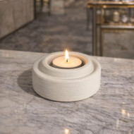 Halkalı Tea Light Mumluk Silikon Kalıp KS3408
