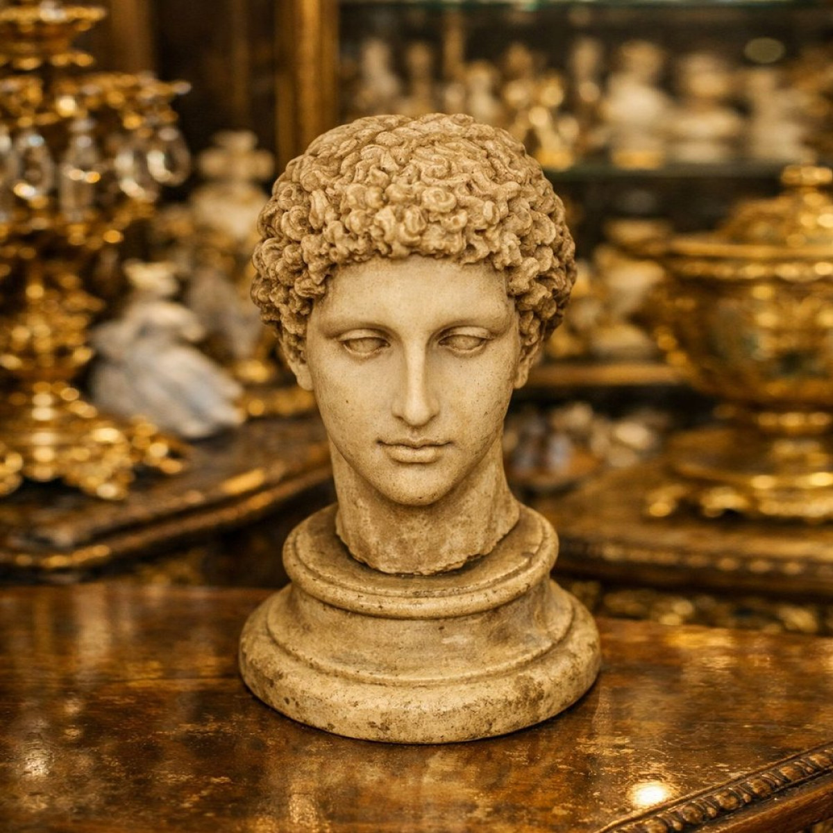 Hermes Büst 13cm Silikon Kalıp KS3627