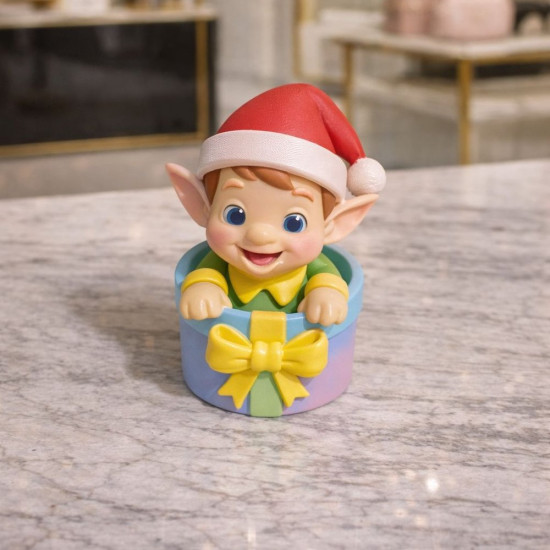 Hobbit Cüce Yılbaşı Modeli Silikon Kalıp KS3416