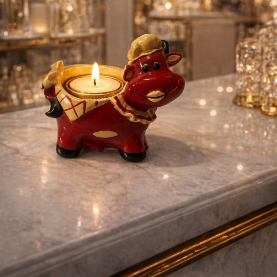 İnek Mumluk Silikon Kalıp KS3566