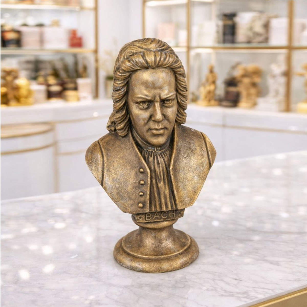 Maestro Bach Büstü 15cm Silikon Kalıp KS3631