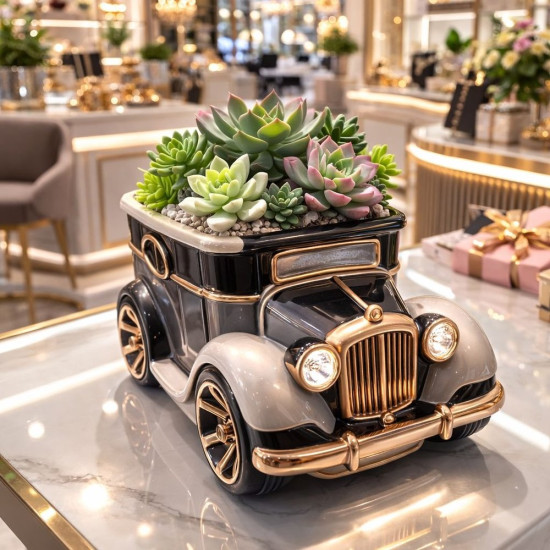 Mini Nostalji Araba 10cm Silikon Kalıp KS3417