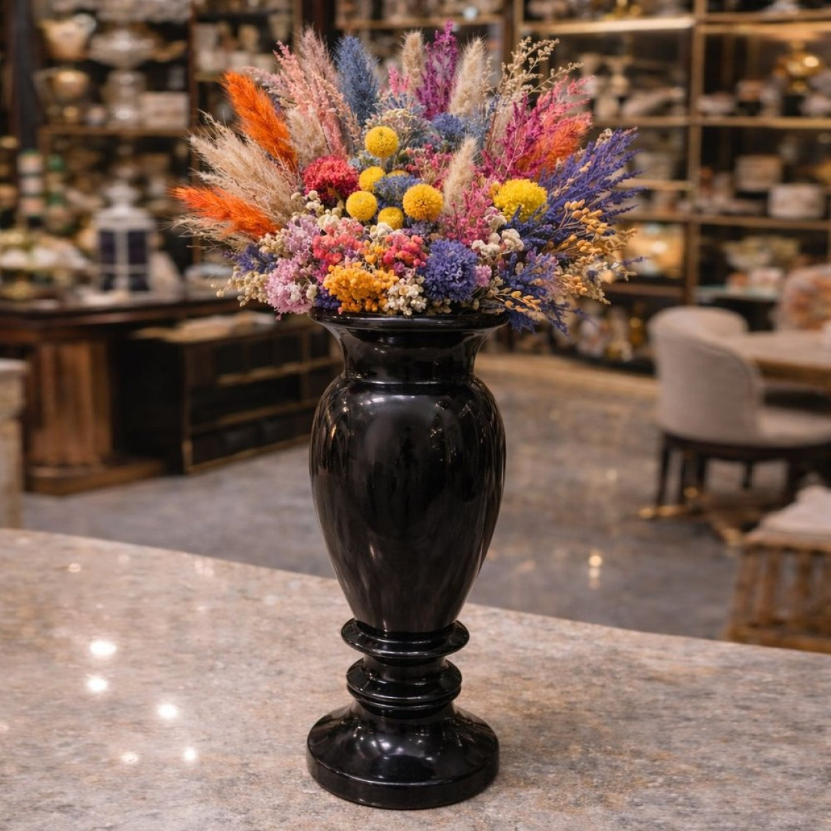 Modern Vazo 30cm Silikon Kalıp KS3496